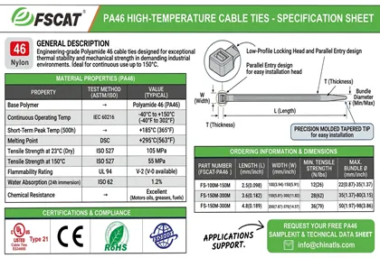 PA46 Cable Ties